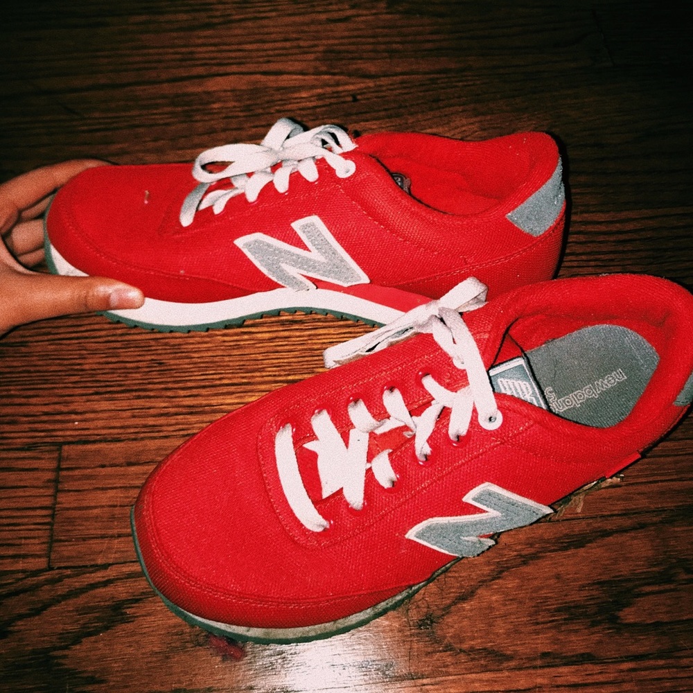 SOLD/// Red New Balance shoes